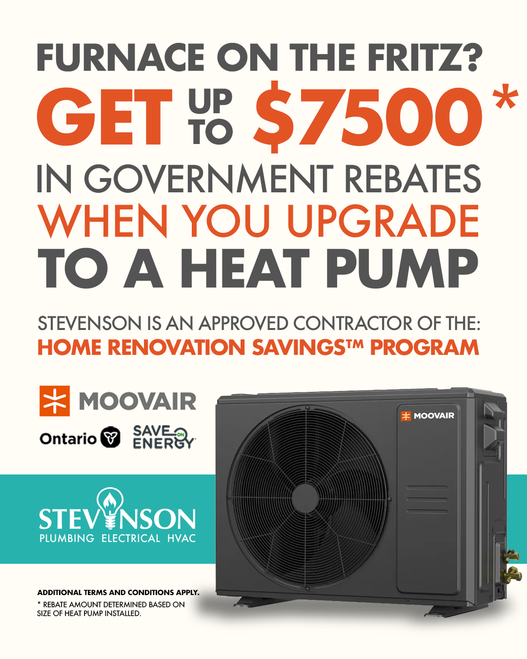 Stevenson HEAT PUMP-SAVE-REBATES